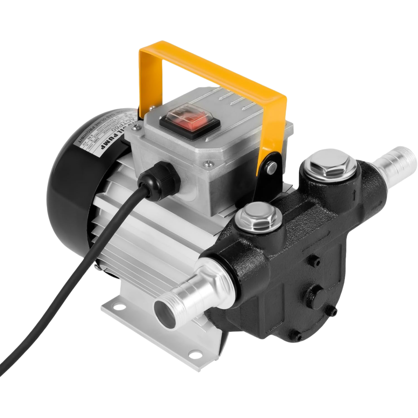 110V AC Self-Priming Electric Transfer Pump – 550W Motor, 3300rpm, 5.28–15.85 Gal/Min Flow Rate