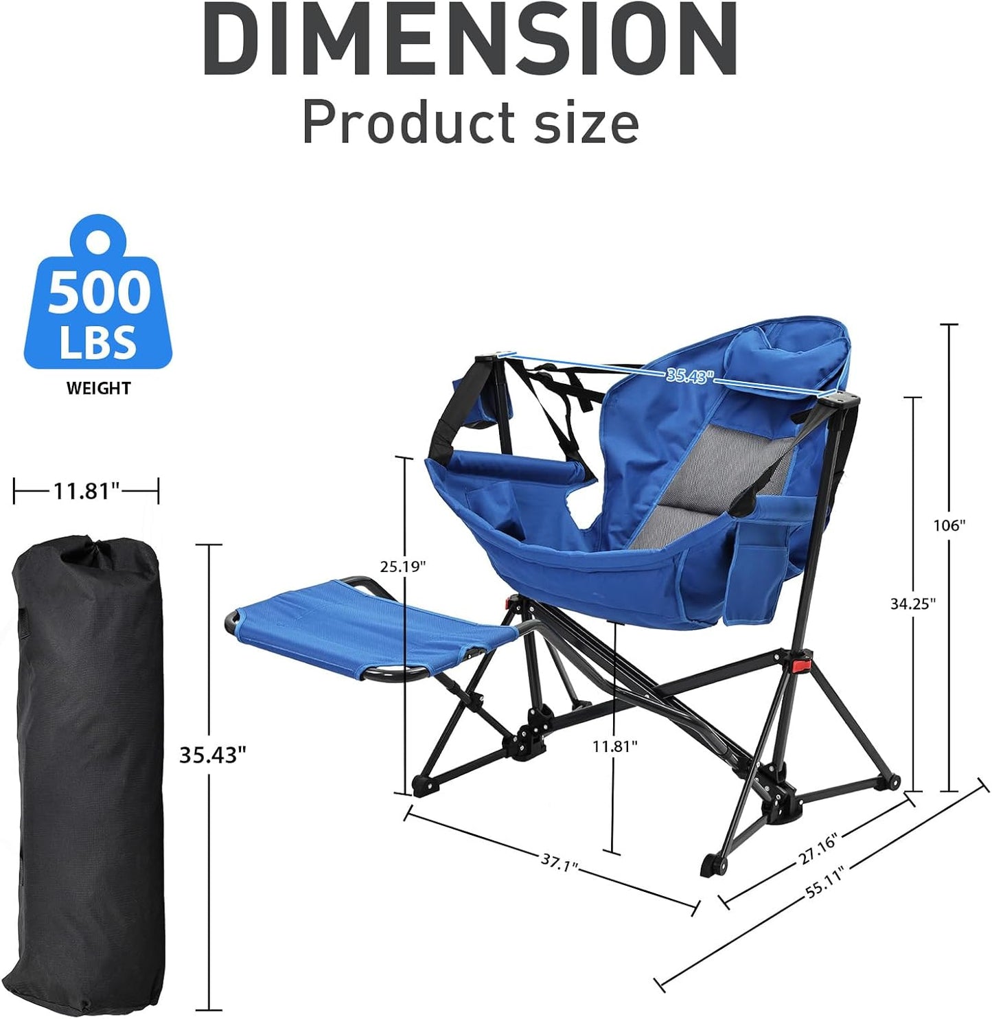4-in-1 Convertible Outdoor Chair – Hammock, Rocker, Swinger & More