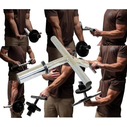 Forearm & Wrist Strengthener – Alloy Steel, Multi‑Function Grip Trainer