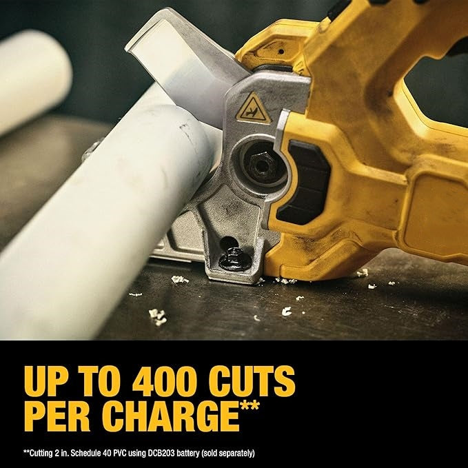 20V MAX* Plastic Tubing Cutter – 2″ Capacity, 400 Cuts Per Charge