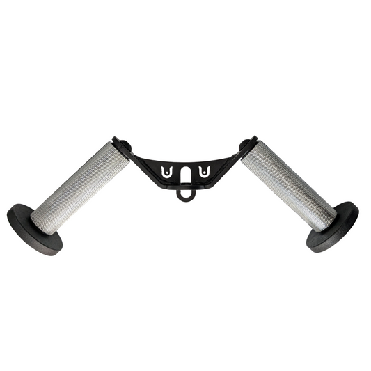 W Grip – Stainless Steel Cable Attachment with 45° Angled Handles
