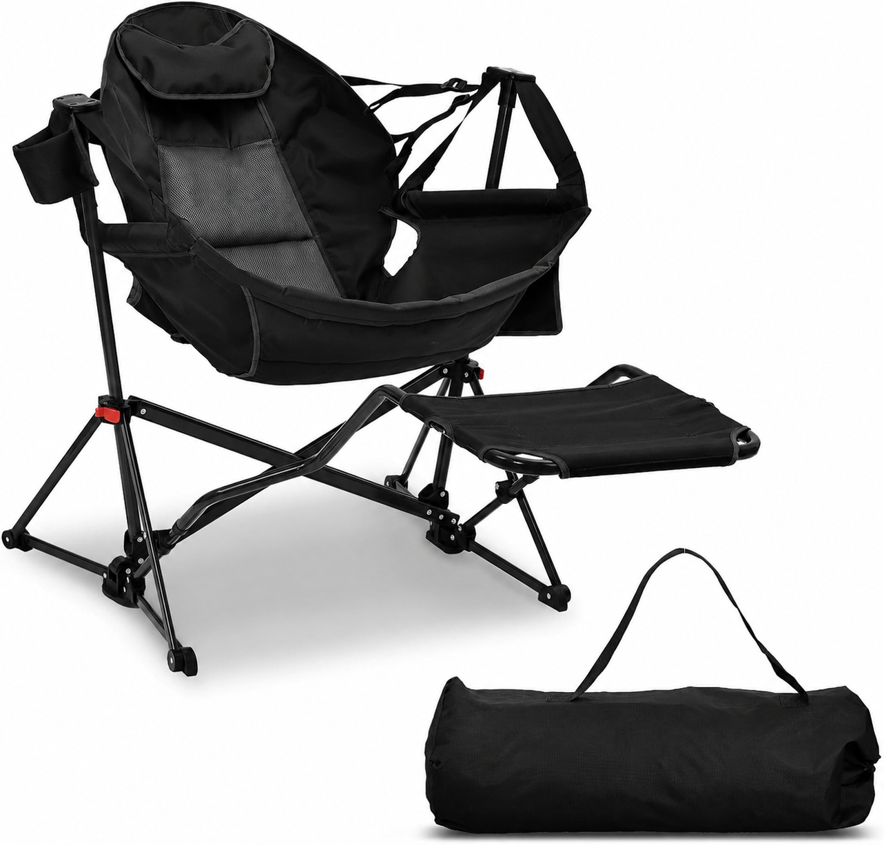 4-in-1 Convertible Outdoor Chair – Hammock, Rocker, Swinger & More