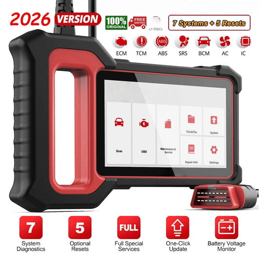 Full-System OBD2 Scanner with Bi-Directional Control & Live Data – 2026 Model